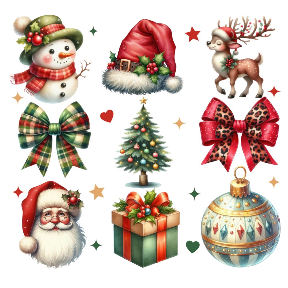 CLASSIC CHRISTMAS SET 12 (PRINT) Thumbnail