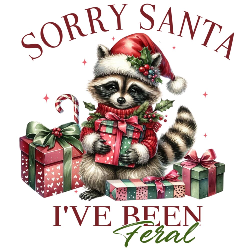 SORRY SANTA, I'VE BEEN FERAL (PRINT) Thumbnail