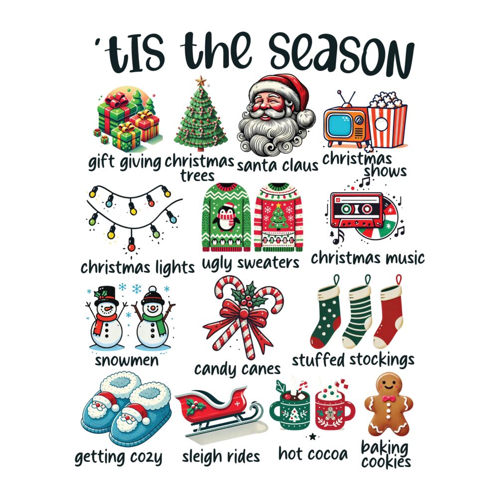 TIS THE SEASON LIST (PRINT) Thumbnail