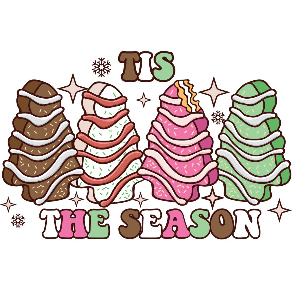 MULTICOLOUR TIS THE SEASON COOKIES (PRINT) Thumbnail