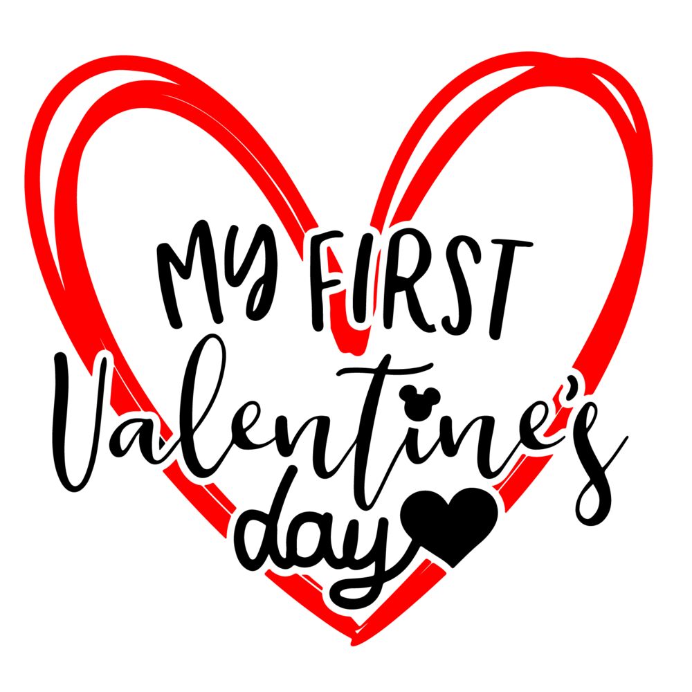 MY FIRST VALENTINES DAY (PRINT) Thumbnail