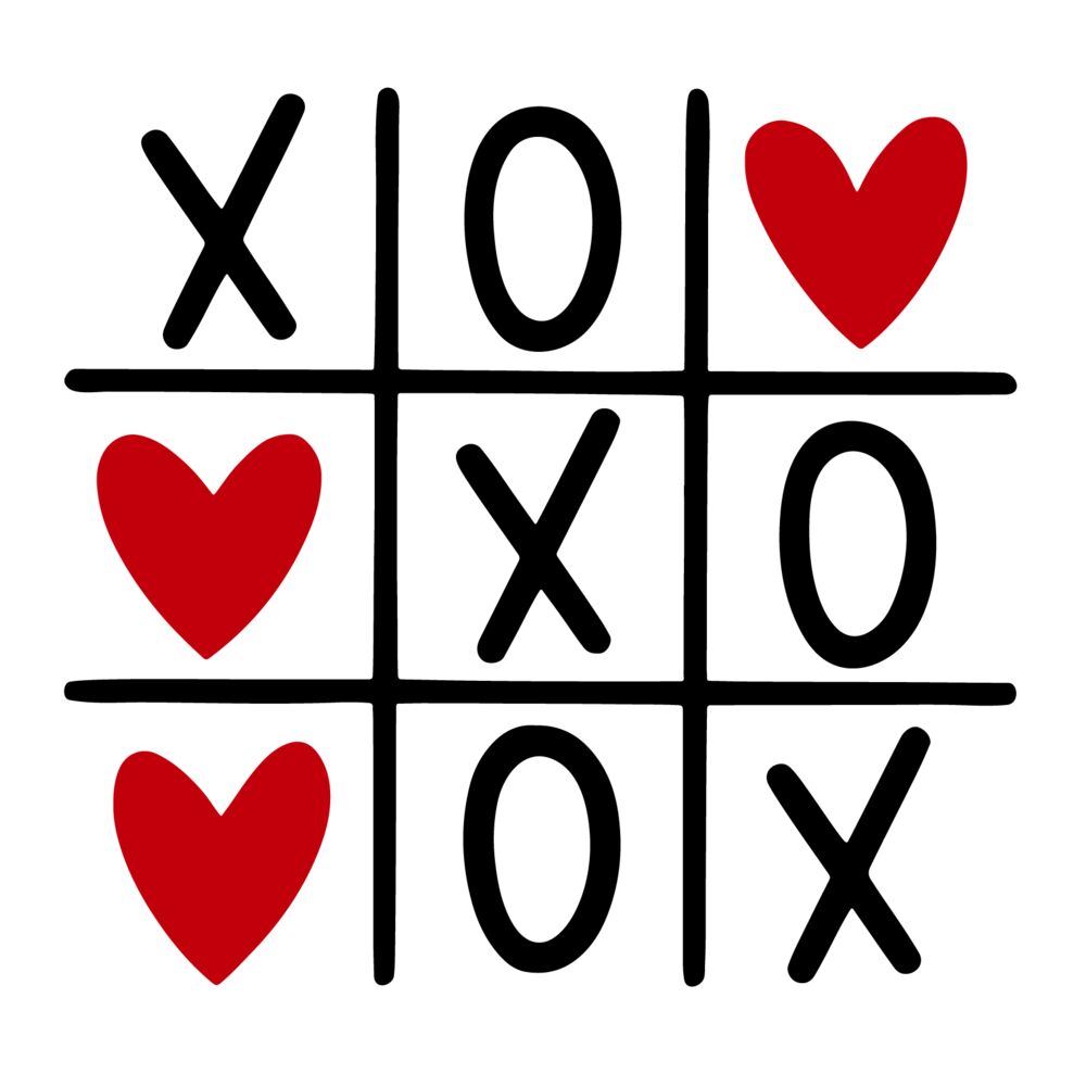 HEART TIC-TAC-TOE (PRINT) Thumbnail
