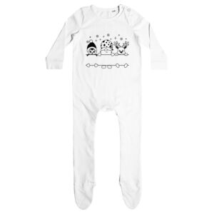 Larkwood Organic Baby Sleepsuit Thumbnail