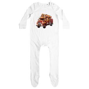 Larkwood Organic Baby Sleepsuit Thumbnail