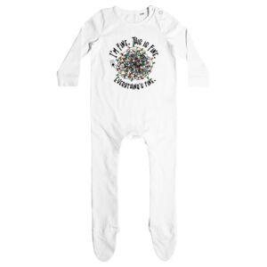 Larkwood Organic Baby Sleepsuit Thumbnail