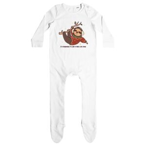 Larkwood Organic Baby Sleepsuit Thumbnail