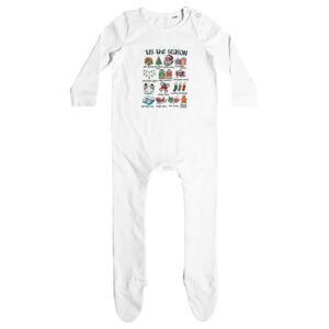 Larkwood Organic Baby Sleepsuit Thumbnail