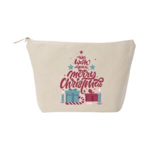 Recycled luxe canvas accessory bag Thumbnail