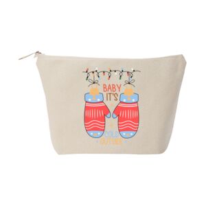 Recycled luxe canvas accessory bag Thumbnail