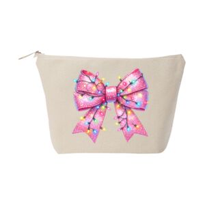 Recycled luxe canvas accessory bag Thumbnail