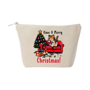 Recycled luxe canvas accessory bag Thumbnail