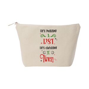Recycled luxe canvas accessory bag Thumbnail