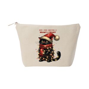 Recycled luxe canvas accessory bag Thumbnail