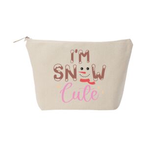 Recycled luxe canvas accessory bag Thumbnail