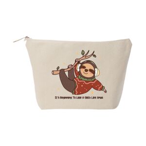 Recycled luxe canvas accessory bag Thumbnail