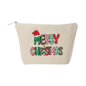 Recycled luxe canvas accessory bag Thumbnail