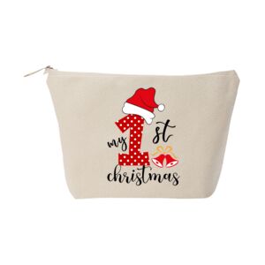 Recycled luxe canvas accessory bag Thumbnail