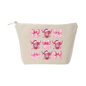 Recycled luxe canvas accessory bag Thumbnail