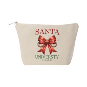 Recycled luxe canvas accessory bag Thumbnail