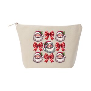Recycled luxe canvas accessory bag Thumbnail
