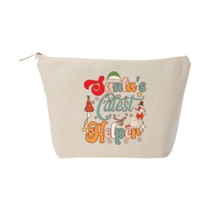 Recycled luxe canvas accessory bag Thumbnail
