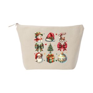 Recycled luxe canvas accessory bag Thumbnail