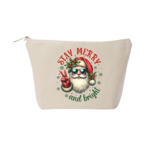 Recycled luxe canvas accessory bag Thumbnail