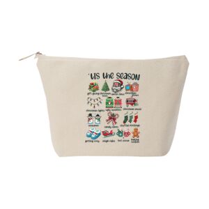 Recycled luxe canvas accessory bag Thumbnail