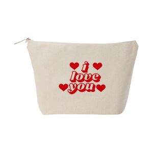 Recycled luxe canvas accessory bag Thumbnail