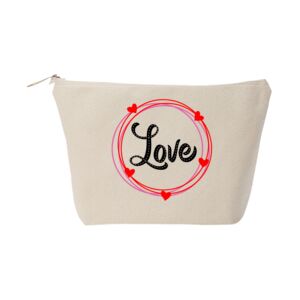 Recycled luxe canvas accessory bag Thumbnail
