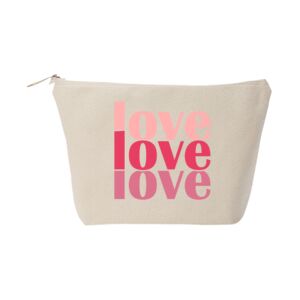 Recycled luxe canvas accessory bag Thumbnail